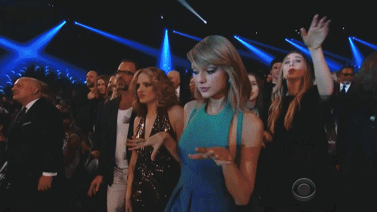Taylor Swift dancing.